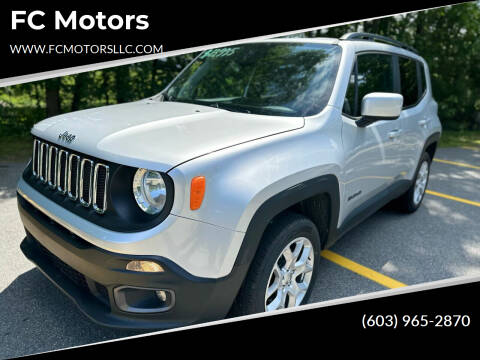 2018 Jeep Renegade for sale at FC Motors in Manchester NH