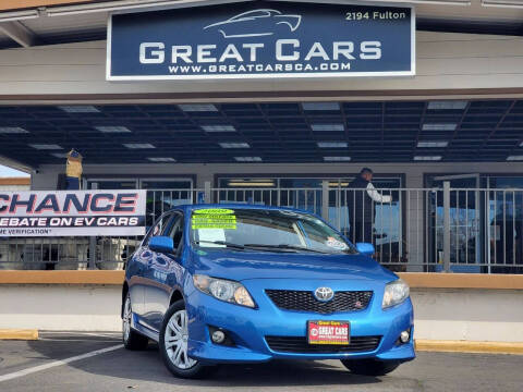 2009 Toyota Corolla for sale at Great Cars in Sacramento CA