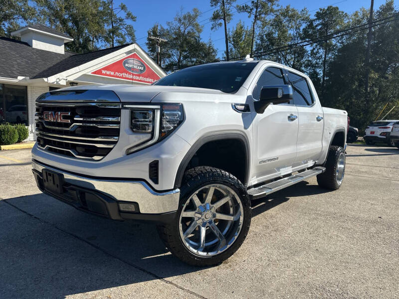 Used 2023 GMC Sierra 1500 SLT with VIN 3GTUUDEDXPG146355 for sale in Natchez, MS