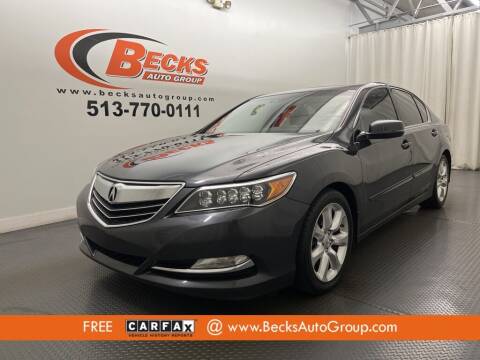 2014 Acura RLX for sale at Becks Auto Group in Mason OH