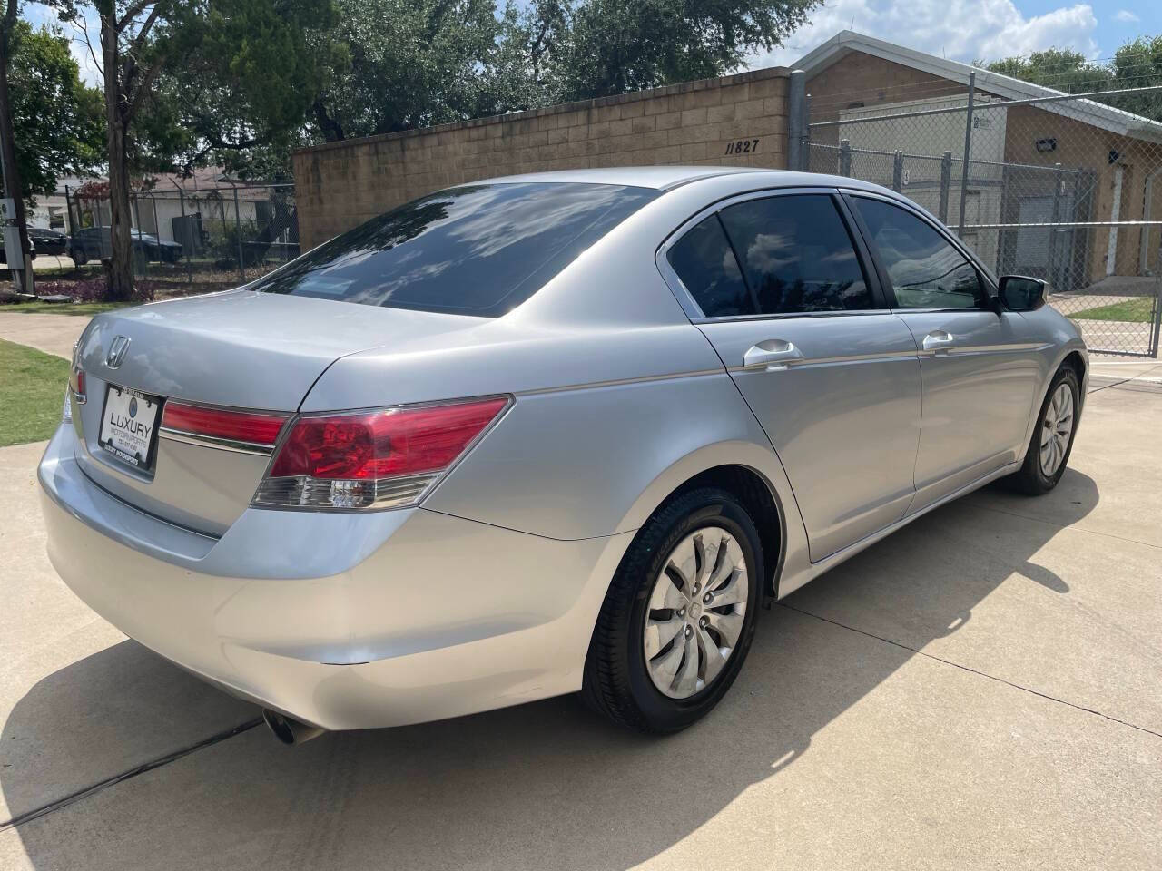 Used Car 2012 Honda Accord  Lx 4dr Sedan 5a For Sale Under $12,000 In Austin, Texas