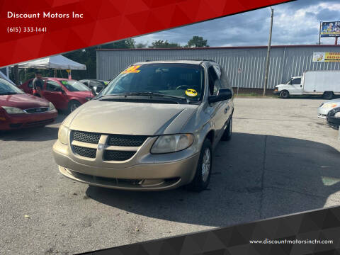 2002 Dodge Grand Caravan for sale at Discount Motors Inc in Nashville TN