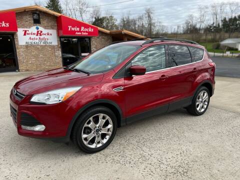 2016 Ford Escape for sale at Twin Rocks Auto Sales LLC in Uniontown PA