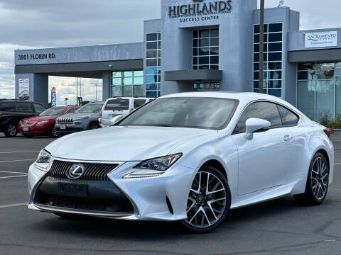 2016 Lexus RC 200t for sale at Capital Auto Source in Sacramento CA