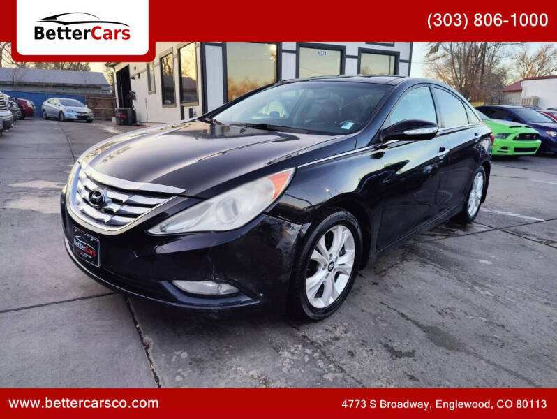 2012 Hyundai Sonata for sale at Better Cars in Englewood CO