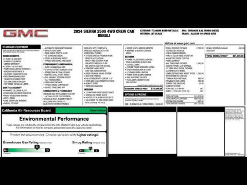 2024 GMC Sierra 2500HD