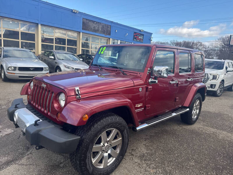 2012 Jeep Wrangler Unlimited Sahara