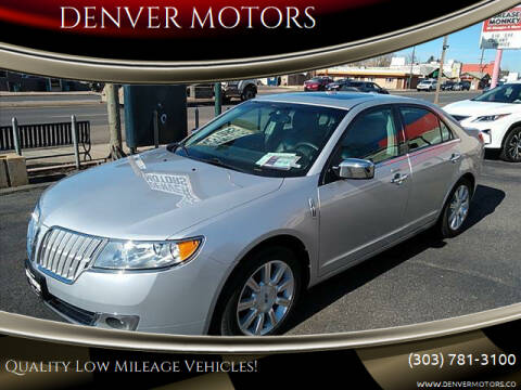 2012 Lincoln MKZ for sale at DENVER MOTORS in Englewood CO