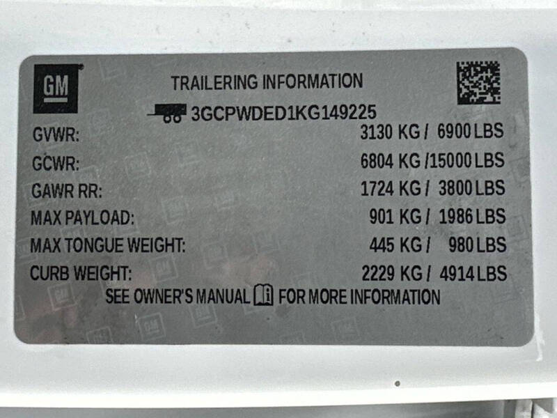 2019 Chevrolet Silverado 1500