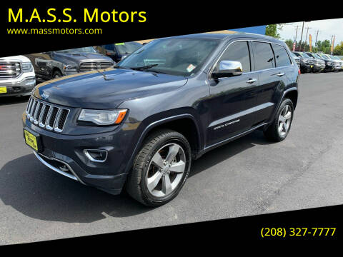 2014 Jeep Grand Cherokee for sale at M.A.S.S. Motors in Boise ID