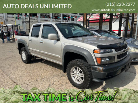 2009 Chevrolet Colorado for sale at AUTO DEALS UNLIMITED in Philadelphia PA