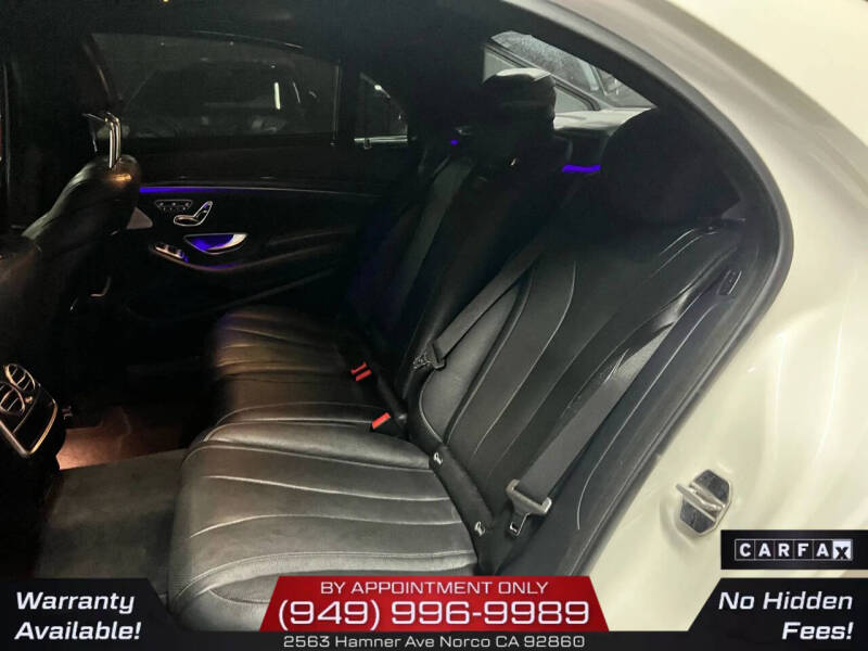 2017 Mercedes-Benz S-Class S 550