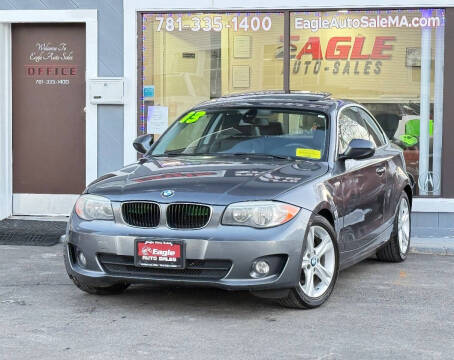 2013 BMW 1 Series for sale at Eagle Auto Sale LLC in Holbrook MA