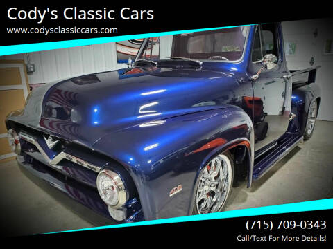 1955 Ford F-100 for sale at Cody's Classic Cars in Stanley WI
