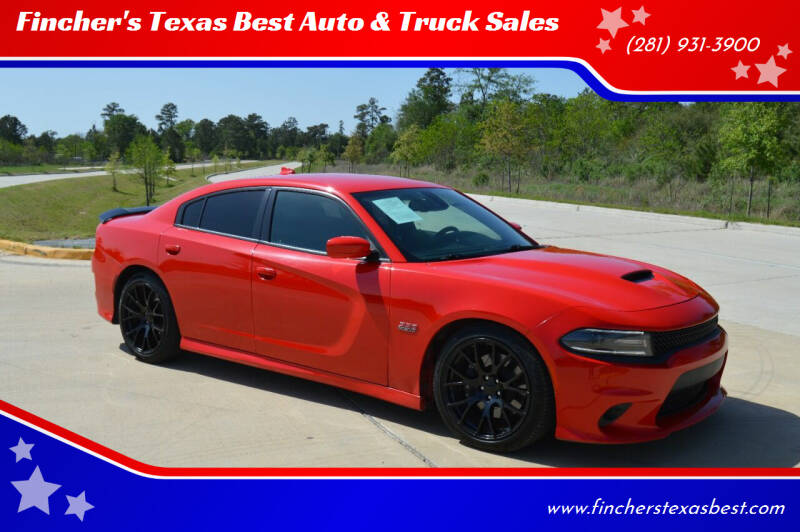 2018 Dodge Charger for sale at Fincher's Texas Best Auto & Truck Sales in Tomball TX