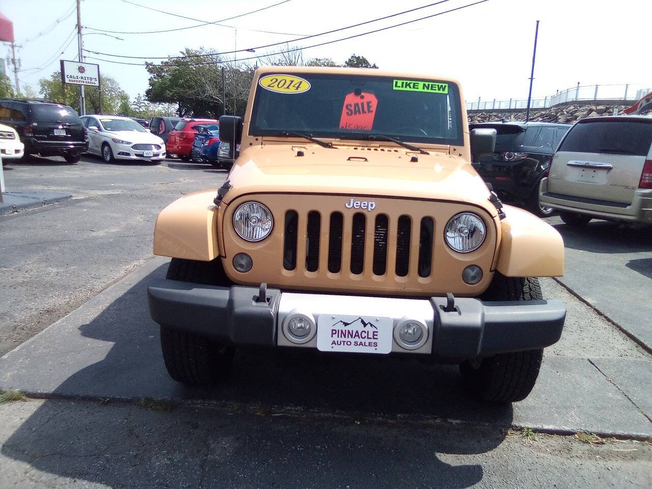 2014 Jeep Wrangler for sale at Pinnacle Auto Sales in New Bedford, MA