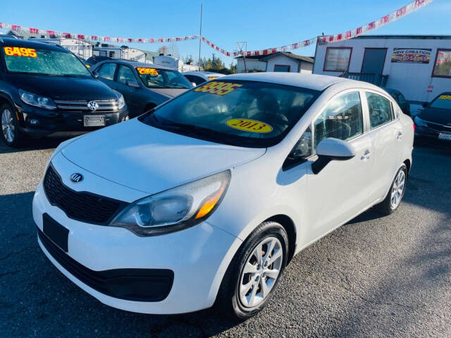 2013 Kia Rio for sale at New Creation Auto Sales in Everett, WA