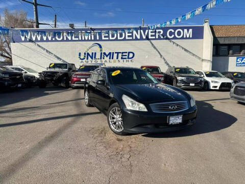 2007 Infiniti G35 for sale at Unlimited Auto Sales in Denver CO