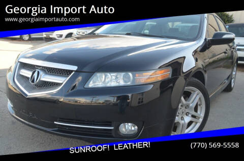 2008 Acura TL for sale at Georgia Import Auto in Alpharetta GA