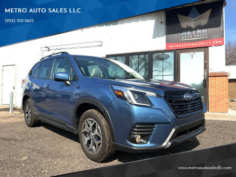 2023 Subaru Forester for sale at METRO AUTO SALES LLC in Lino Lakes MN