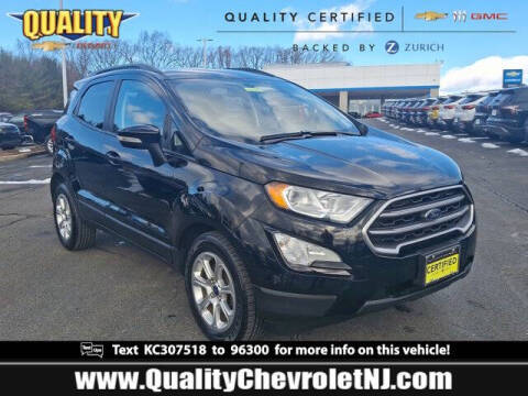 2019 Ford EcoSport for sale at Quality Chevrolet in Old Bridge NJ