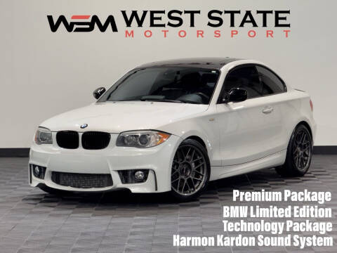 2013 BMW 1 Series for sale at WEST STATE MOTORSPORT in Federal Way WA