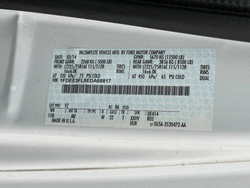 2014 Ford E-Series E-350 SD