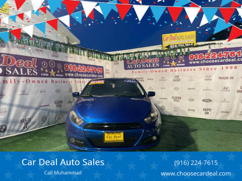 2013 Dodge Dart for sale at Car Deal Auto Sales in Sacramento CA