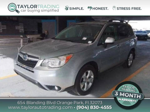 2014 Subaru Forester for sale at Taylor Trading in Orange Park FL