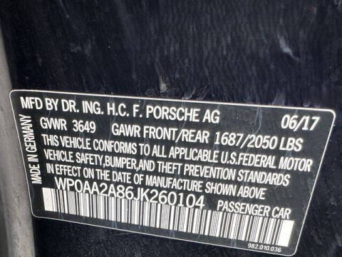 2018 Porsche 718 Cayman