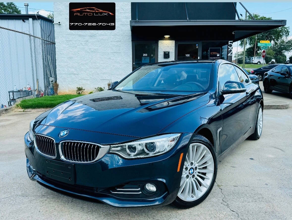 2014 BMW 4 Series for sale at AUTO LUX INC in Marietta, GA