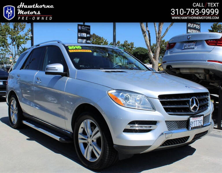 2015 Mercedes-Benz M-Class for sale at Hawthorne Motors Pre-Owned in Lawndale CA