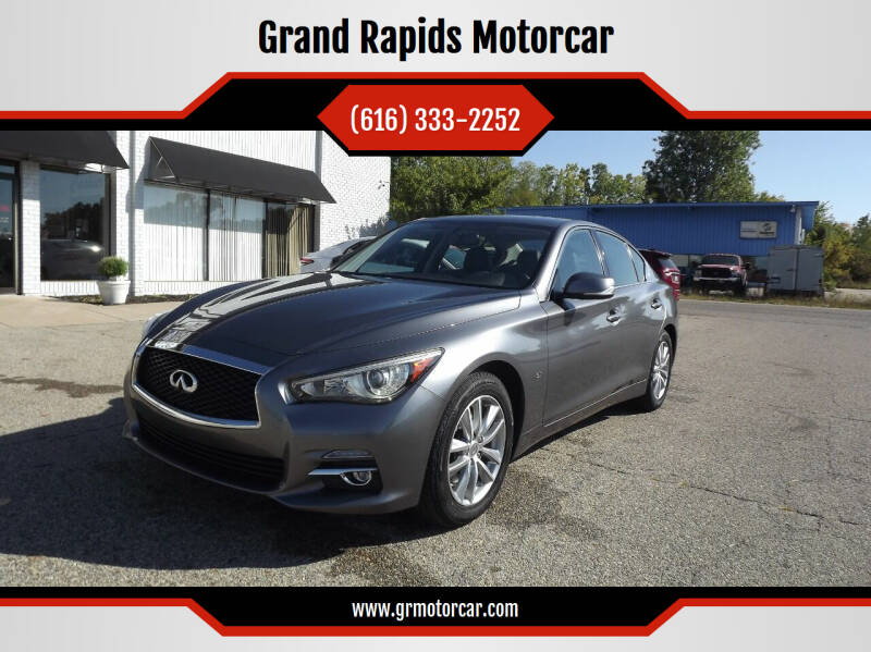 2015 Infiniti Q50 for sale at Grand Rapids Motorcar in Grand Rapids MI