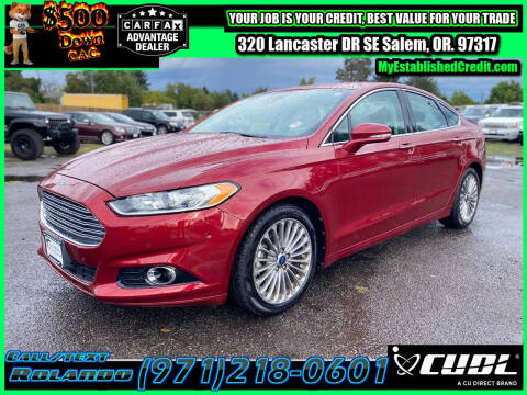2013 Ford Fusion for sale at Universal Auto Sales in Salem OR