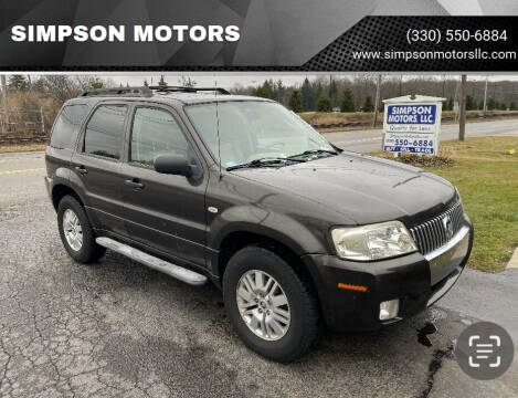 2006 Mercury Mariner Premier