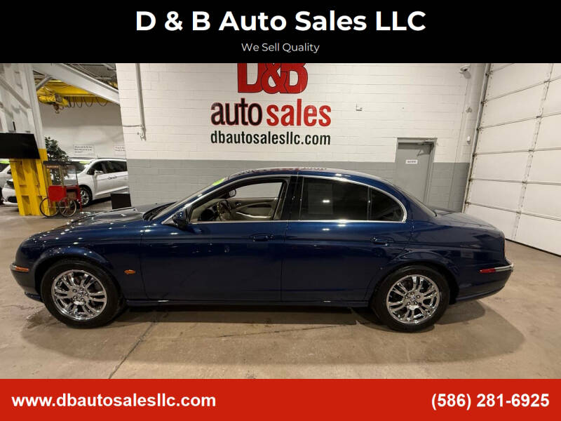 2003 Jaguar S-Type for sale at D & B Auto Sales LLC in Harrison Township MI