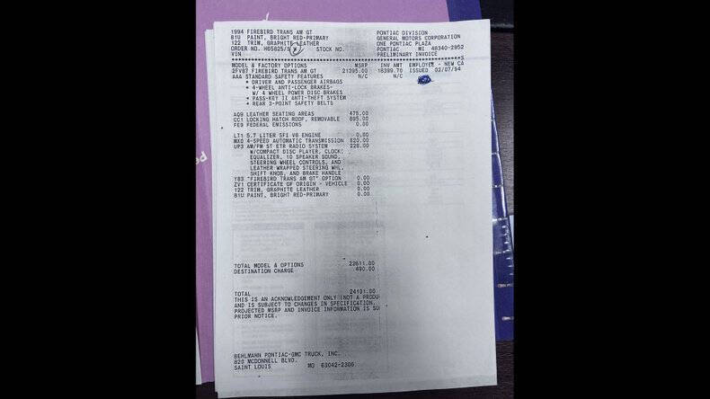 1994 Pontiac Firebird