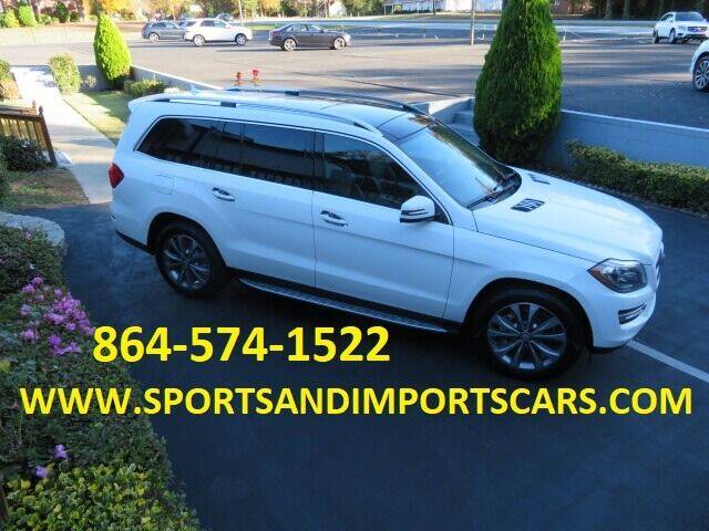 2016 Mercedes-Benz GL-Class for sale at Sports & Imports INC in Spartanburg SC