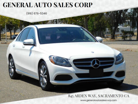 2016 Mercedes-Benz C-Class for sale at General Auto Sales Corp in Sacramento CA