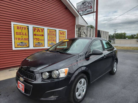 2014 Chevrolet Sonic for sale at Mack's Autoworld in Toledo OH