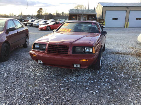 1985 Ford Thunderbird for sale at K & E Auto Sales in Ardmore AL