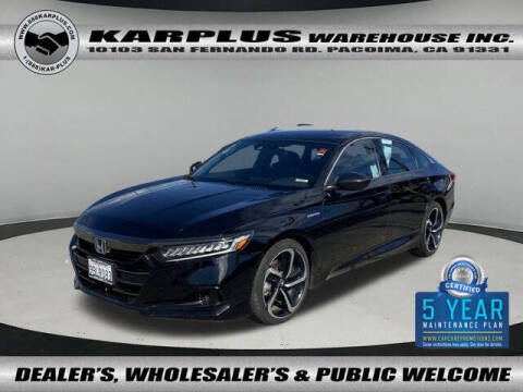 2022 Honda Accord Hybrid Sport