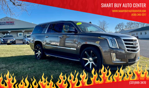 2015 Cadillac Escalade ESV for sale at Smart Buy Auto Center - Oswego in Oswego IL