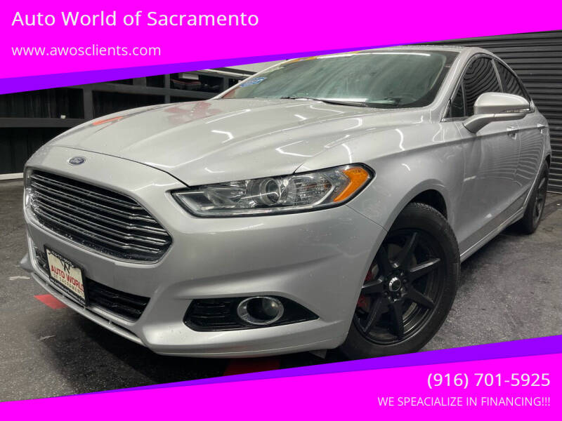 2016 Ford Fusion for sale at Auto World of Sacramento - Elder Creek location in Sacramento CA