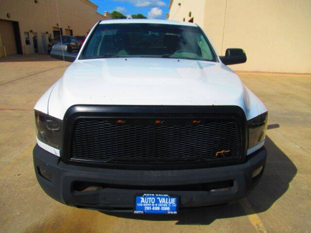 2011 RAM 2500 for sale at AUTO VALUE FINANCE INC in Stafford TX