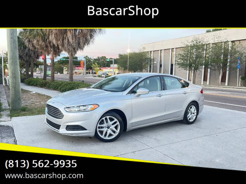 2016 Ford Fusion for sale at BascarShop in Tampa FL
