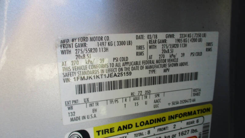 2018 Ford Expedition MAX Limited