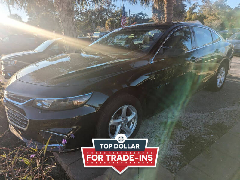 2018 Chevrolet Malibu for sale at Bogue Auto Sales in Newport NC