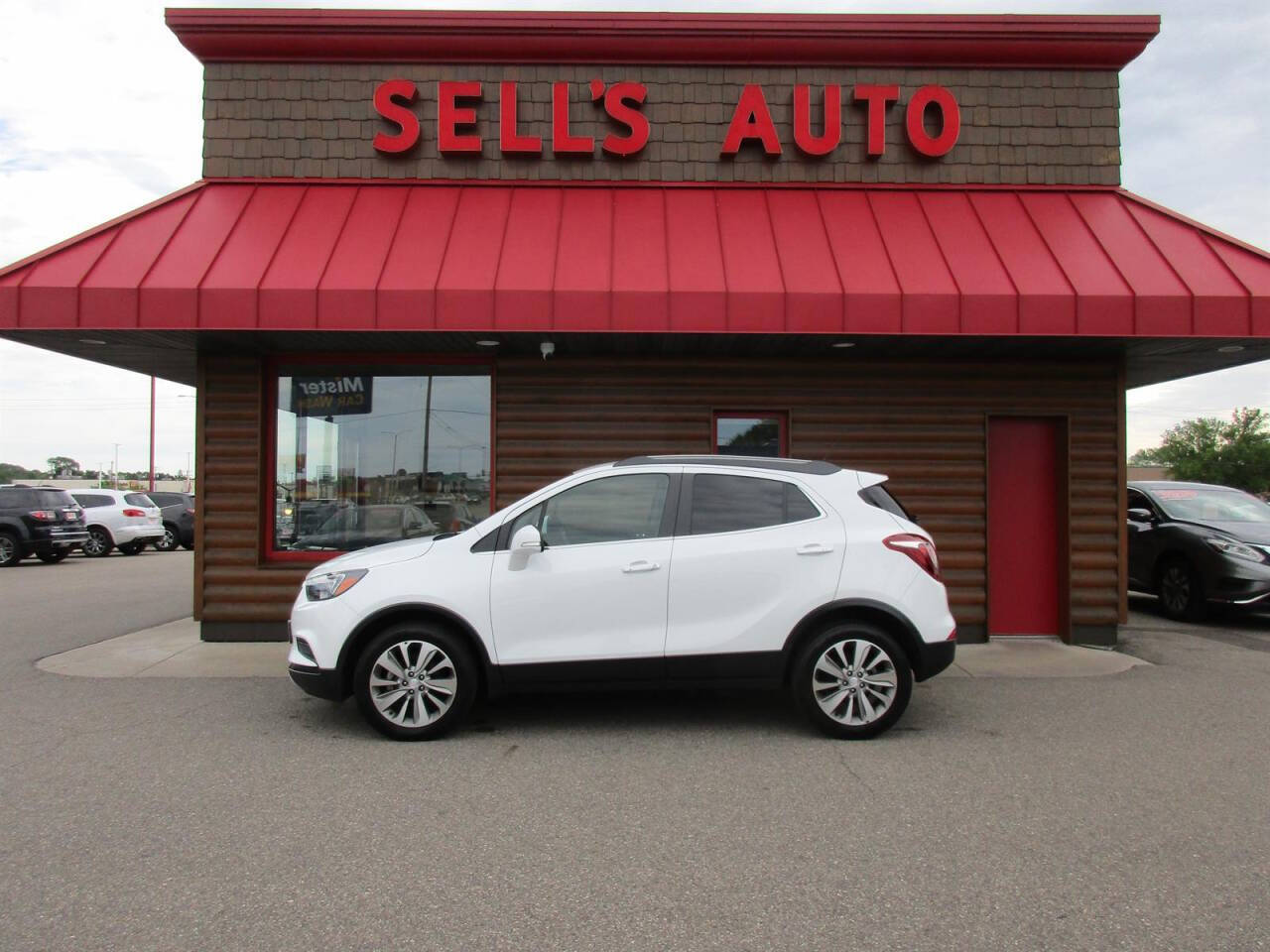 White 2019 Buick Encore Preferred AWD Preferred 4dr Crossover 1