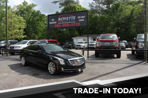 2015 Cadillac ATS for sale at Boyette Auto Sales in Covington LA